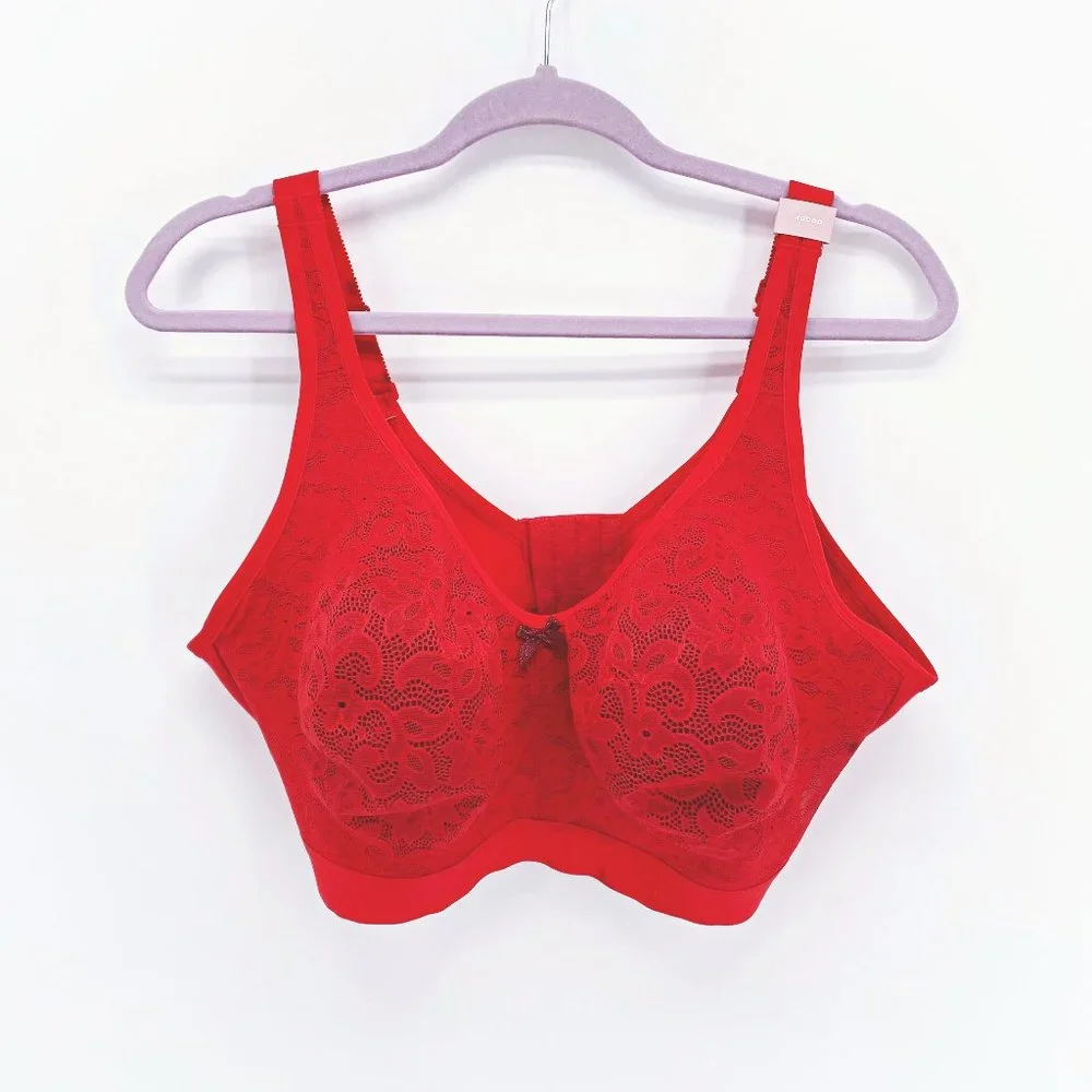 Cacique Unlined Full Coverage‎ No-Wire Bra